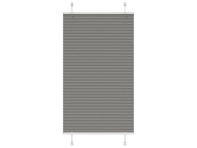  Store plissé, store de fenêtre anthracite 80x100 cm largeur du tissu 79,4 cm cf46711  - Conforama A