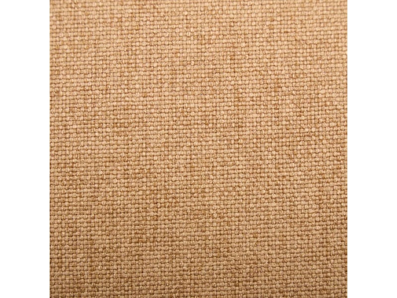  Lot de 2 chaises salle à manger style français bois massif dossier rotin lin imprimé tableau beige  - Conforama E