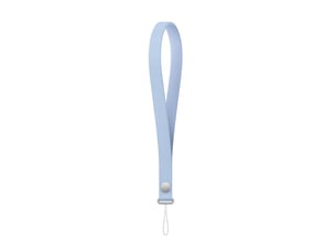Bracelet poignet bleu lumineux texture tissu cannelé boucle