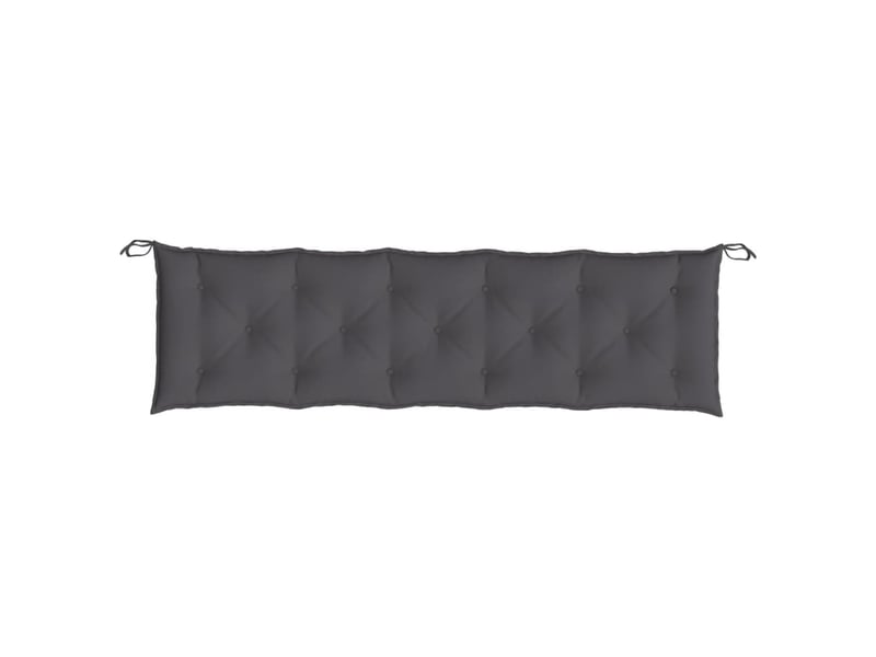  Coussin de banc de jardin, coussin d'assise anthracite 180x50x7 cm tissu oxford cf52641  - Conforama D