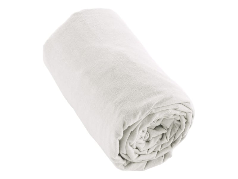Drap housse candice toutes dimensions flanelle de coton l'effet papillon - Conforama C
