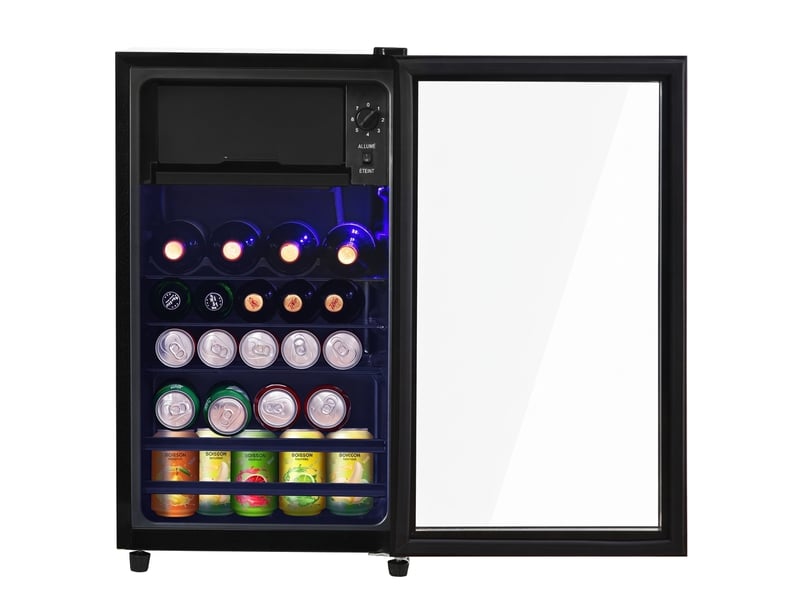 Réfrigérateur 76l avec congélateur 6l pose libre silencieux 43db led  - Conforama A