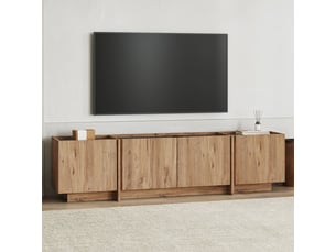 Meuble tv coloris beige 180 cm AHD AMAZING HOME DESIGN  632NRD1106
