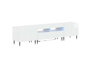 Meuble tv coloris blanc 49 cm <strong></strong>  <strong></strong>
