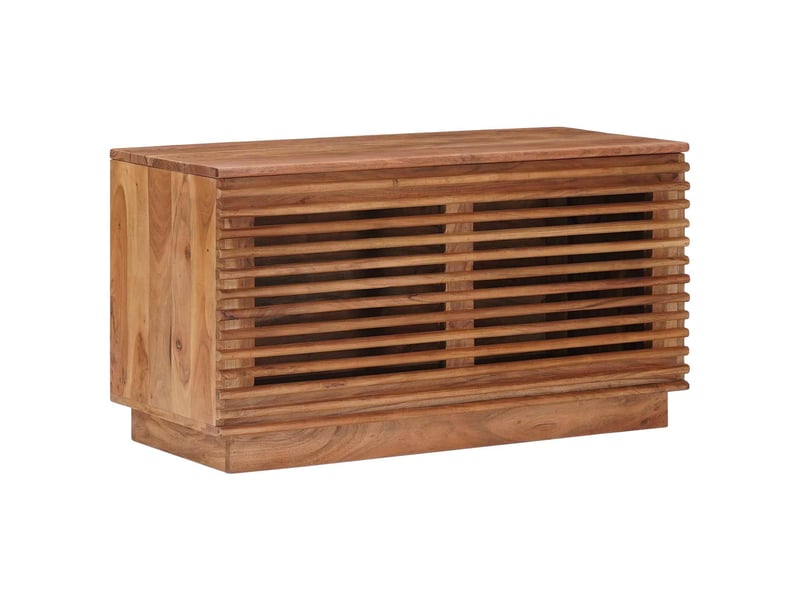  Boîte de rangement, coffre de rangement naturel 85x40x46 cm  - Conforama C