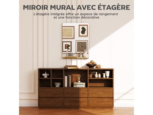 Etagère coloris noir