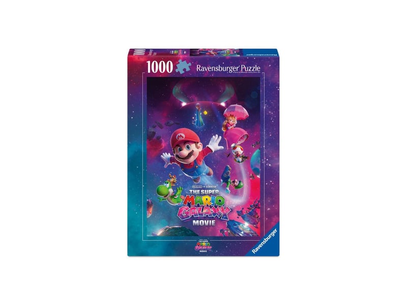  Puzzle adulte 1000 pieces aventures galactiques super mario galaxy movie portrait RAV4005555020615 - Conforama A