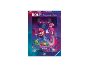 Puzzle adulte 1000 pieces aventures galactiques super mario galaxy movie portrait
