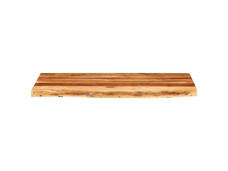  Dessus de meuble-lavabo de salle de bain acacia 100x52x3,8 cm cf64786  - Conforama C