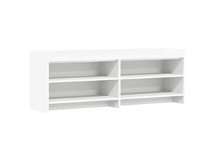 Meuble tv coloris blanc 135 cm <strong></strong>  <strong></strong>