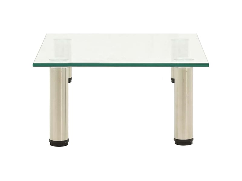  Meuble tv - banc tv - meuble de rangement transparent 40x35x17 cm verre trempé  - Conforama C