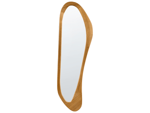 Miroir  à fixer coloris marron <strong></strong>  <strong></strong> - 0 cm x 50 cm