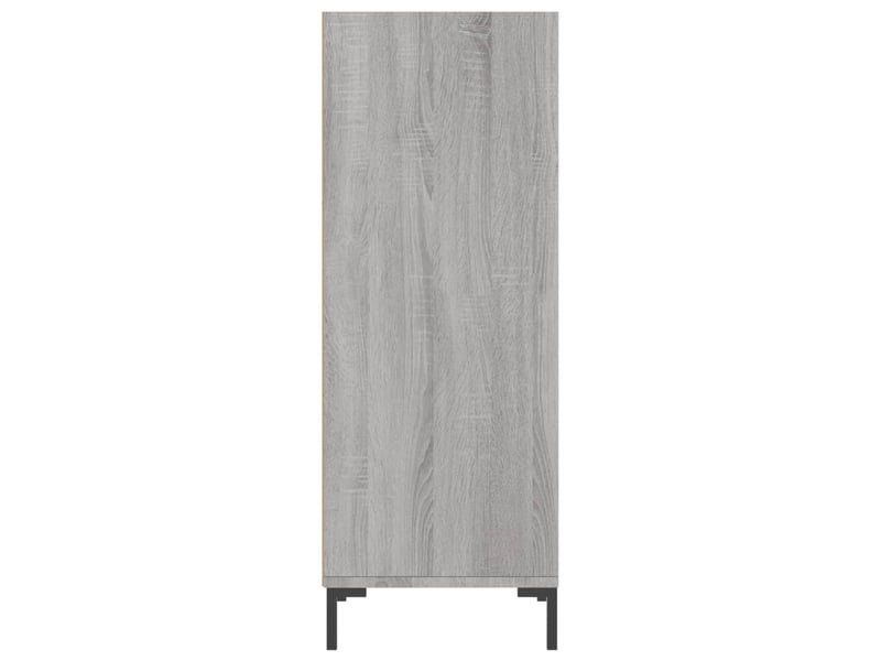  Buffet - bahut - meuble de rangement sonoma gris 34,5x32,5x90 cm bois d'ingénierie  - Conforama E