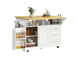 Bar coloris blanc <strong></strong> <strong></strong> - 120 cm