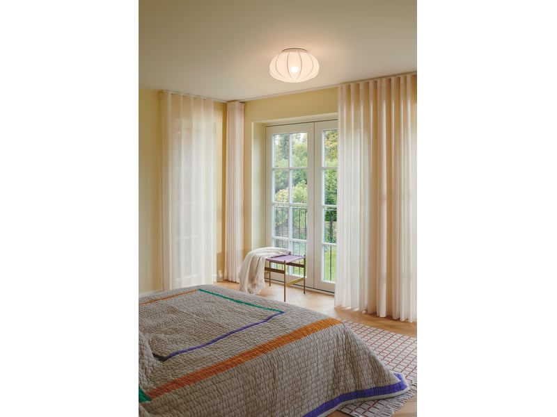  Plafonnier aeron 40 textile blanc , h. 22,5 - ip20 - e27 nordlux intérieur 2512686001 - Conforama B