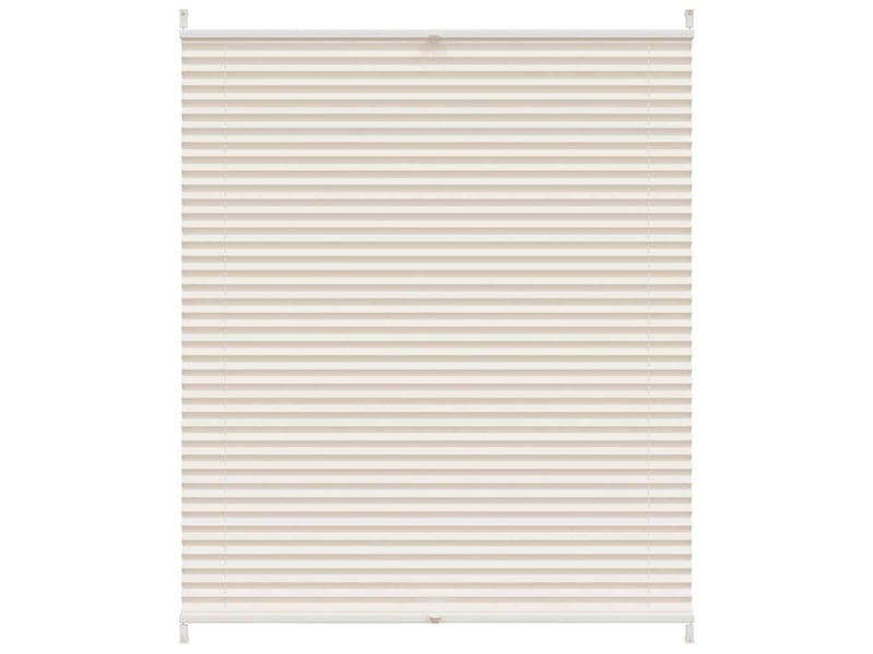  Store plissé, store de fenêtre 110x125 cm crème cf46631  - Conforama A