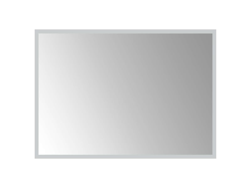 Miroir de salle de bain, miroir de toilette led transparent 70 x 50 cm verre trempé cf62605 - Conforama A