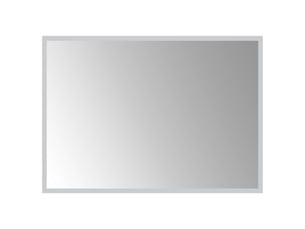 Miroir de salle de bain, miroir de toilette led transparent 70 x 50 cm verre trempé cf62605