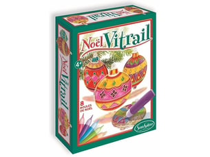 Kit creatif noel vitrail.