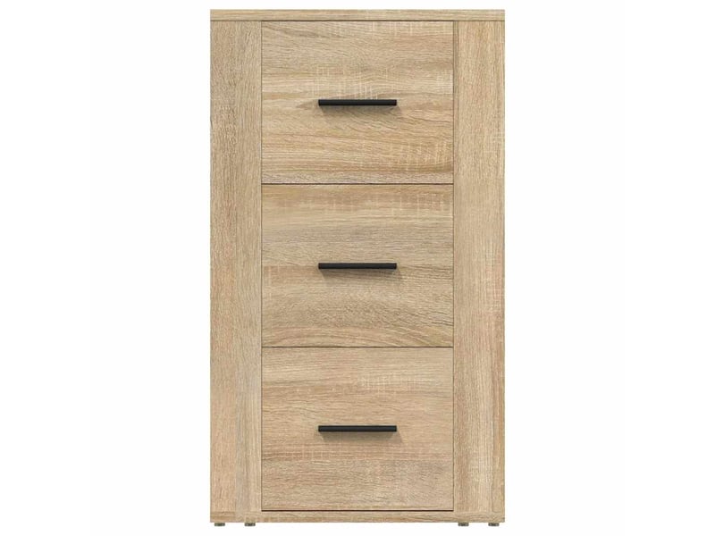  Buffet - bahut - meuble de rangement chêne sonoma 40x33x70 cm bois d'ingénierie  - Conforama C