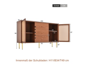 Armoire <strong></strong> <strong></strong> coloris marron largeur 40 cm