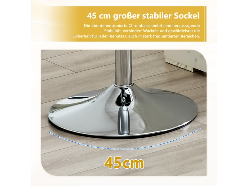  Tabourets de bar lot de 2 pivotants 360° réglables en hauteur avec dossier - lpospi - repose-pieds pu noir  - Conforama E