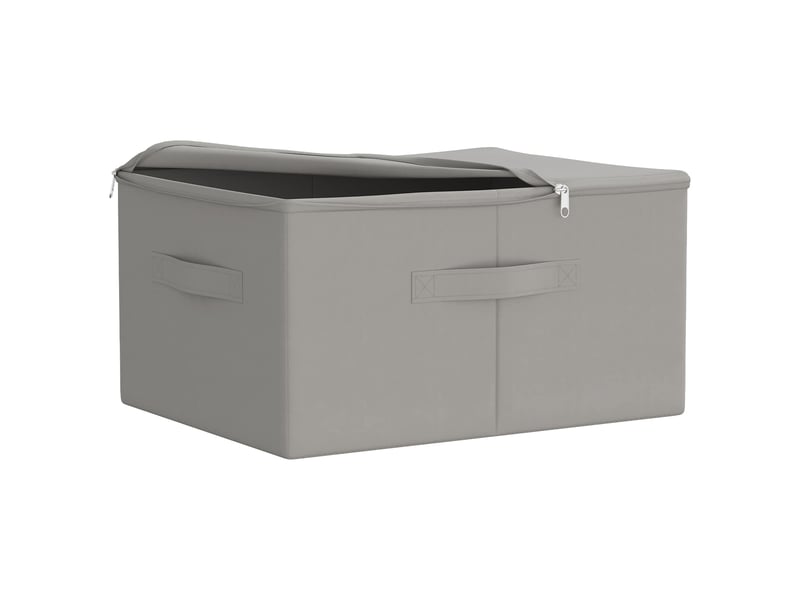  Boîte de rangement 24 pcs tissu intissé 43x34x23 cm 33,6 l shl36453  - Conforama D