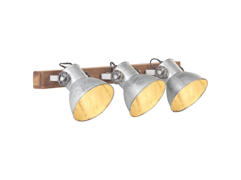  Lampe murale, applique murale industrielle argenté 65x25 cm e27  - Conforama B