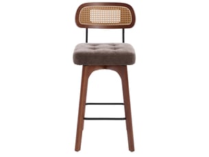 tabouret de bar  <strong>MODFU</strong>  - marron hauteur d'assise 67.5 cm vendu Par paire