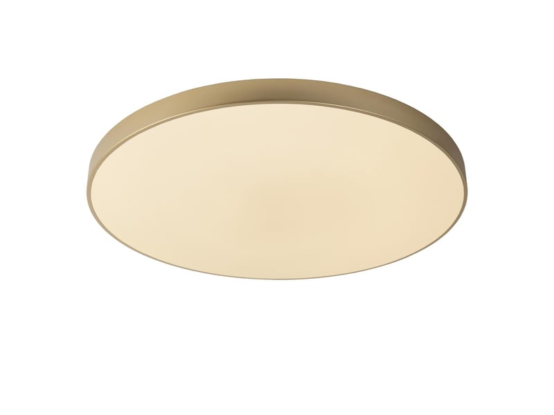 Plafonnier led 3 step dim 2700k or mat laiton - lucide - unar  - Conforama C