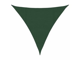 Voile d'ombrage - voile d'ombre - voile parasol 160 gm² vert foncé 4,5x4,5x4,5 m pehd