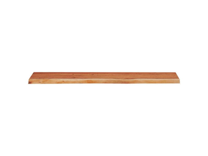 Dessus de table - plateau de table - dessus de bureau 140x40x3,8 cm rectangulaire bois massif acacia - Conforama D