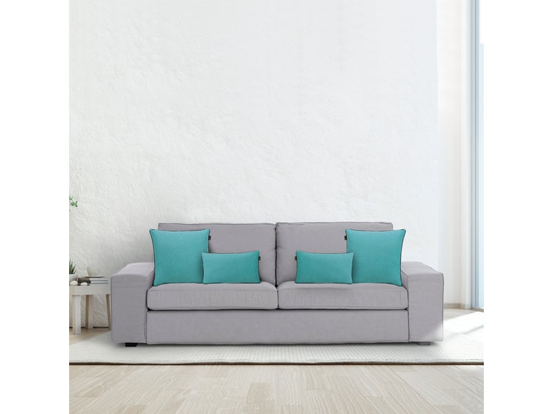 Housse de coussin carrée fuji 30 x 50 cm, 13 pièces, sans garniture  - Conforama C