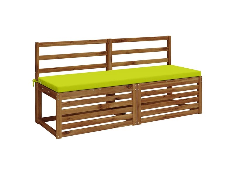  Lot de 2 coussins de banc, coussins d'assise soest 100 % polyester vert vif. Cf57610  - Conforama C