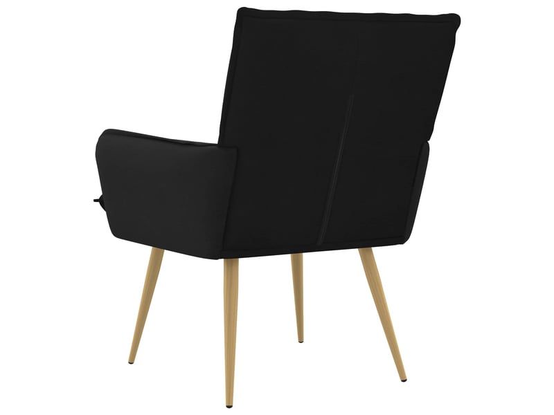  Vidaxl fauteuil noir tissu  - Conforama E