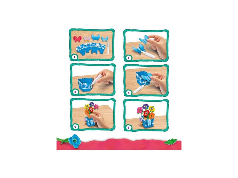 Kit creatif fleurs 3d parfumees kids art 7 ans LIS8008324118786 - Conforama D