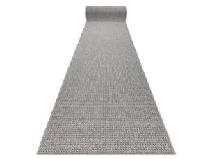 Tapis de couloir casablanca loop gris clair, bouclé, doux 100cm 100x1150 cm