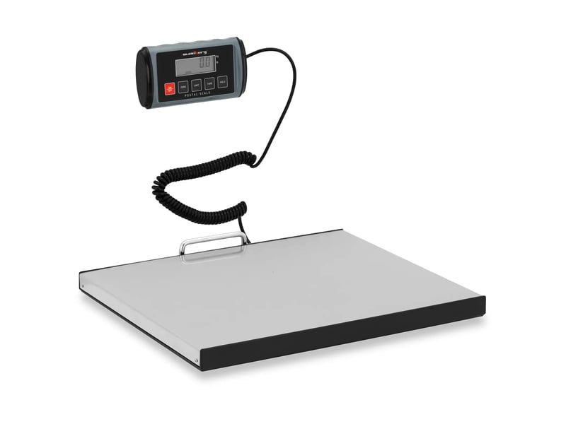  Pèse-colis 200 kg 0,1 kg 35,5 x 40,5 cm écran lcd externe - - 14_0009814  - Conforama A