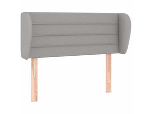 Tete de lit A poser largeur 103 cm <strong></strong> <strong></strong> argenté