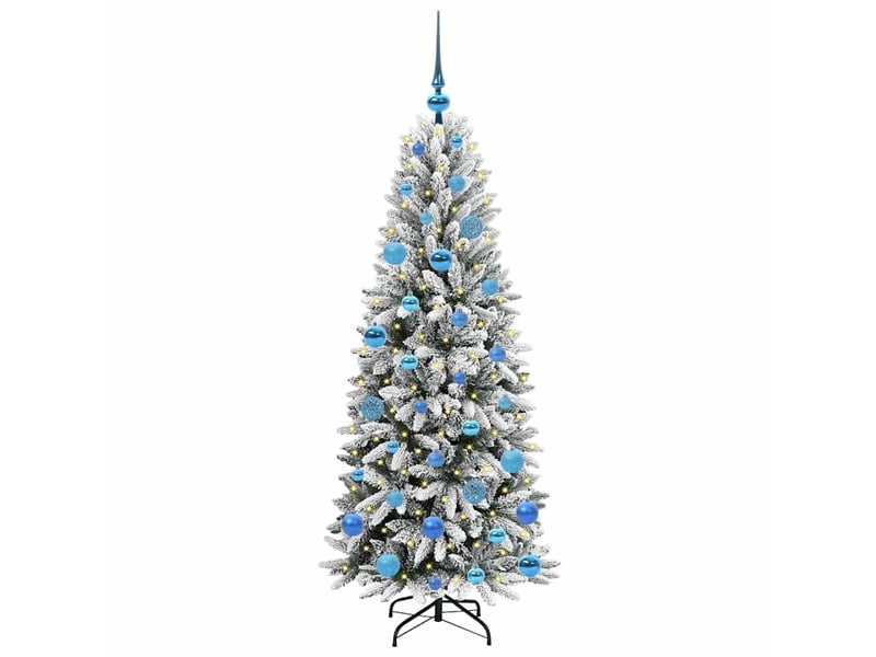 Sapin de noël - arbre de noël artificiel blanc 150 cm - Conforama C