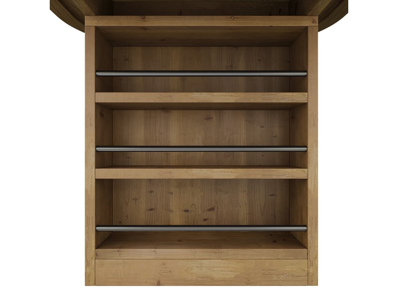  Table extensible 150200x90 cm pour 6 à 8 personnes avec rangement couleur chêne  - Conforama E
