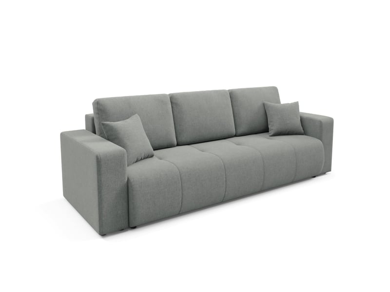 Canapé convertible molinio gris clair - Conforama B