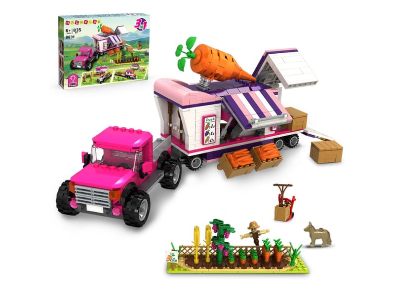  Jeu de construction 3 en 1 ferme 8831 835 pieces avec leds 151498_AAAAL62552_6_DROPFR - Conforama A