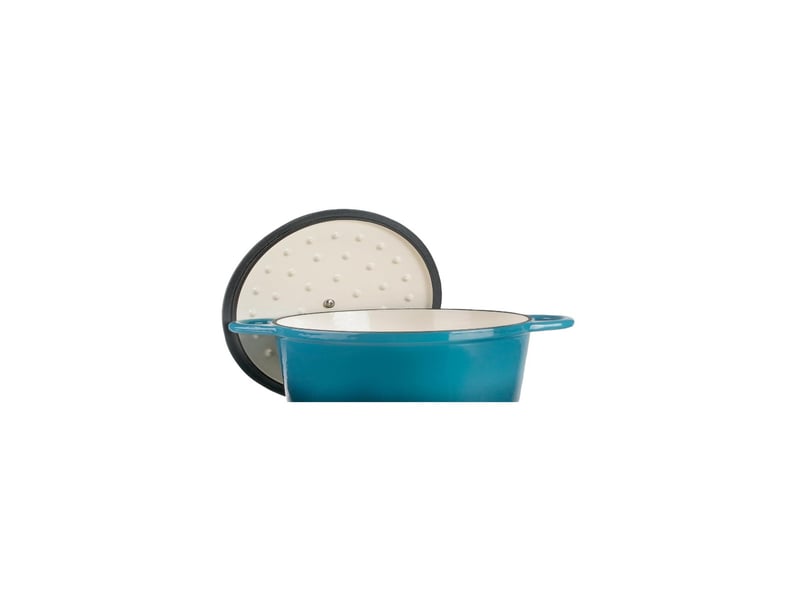  Lacor - cocotte ovale 29cm bleu  71709 - 71709 - Conforama B