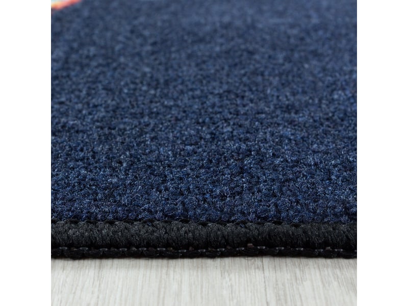 Planetes - tapis enfant lavable bleu 100 x 150 cm PLAY1001502910NAVY - Conforama C