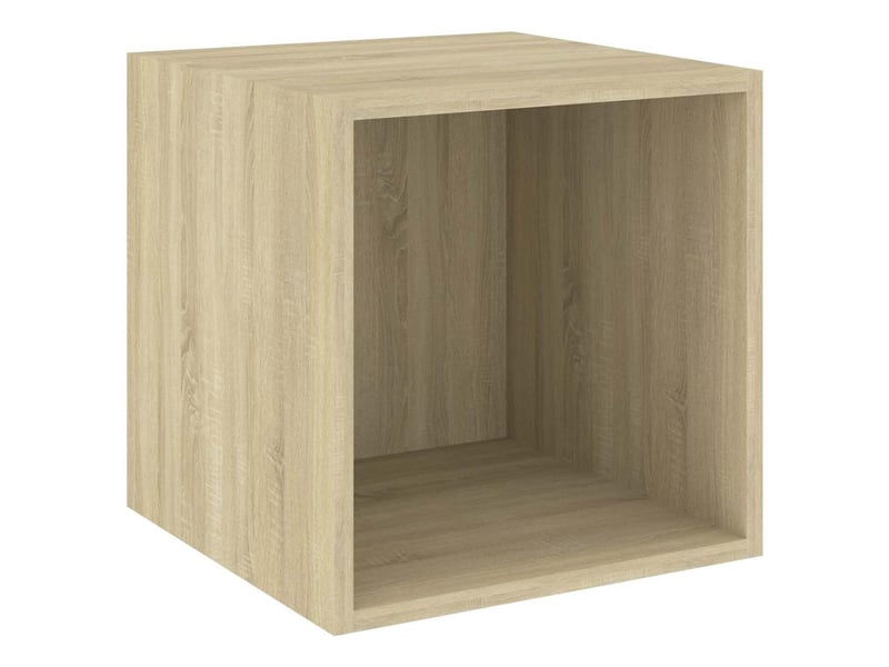  Ensemble de meubles tv 2 pcs chêne sonoma bois d'ingénierie shl79420  - Conforama D