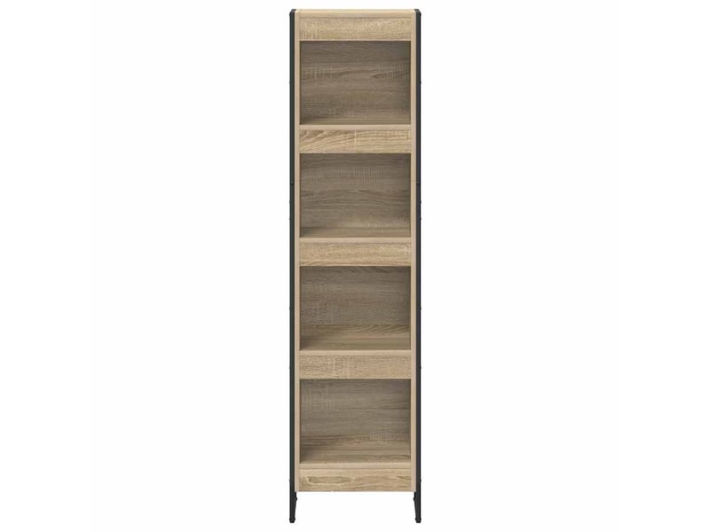 Bibliothèque, armoire à livres 40 x 30 x 155 cm bois d'ingénierie sonoma - Conforama E