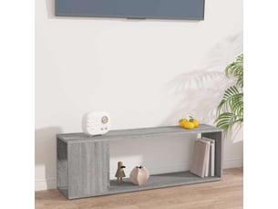 Meuble tv coloris gris 100 cm <strong></strong>  <strong></strong>