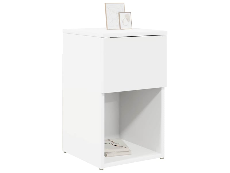  Table de chevet - table de lit 2 pièces blanc 29 x 31,5 x 49 cm  - Conforama B