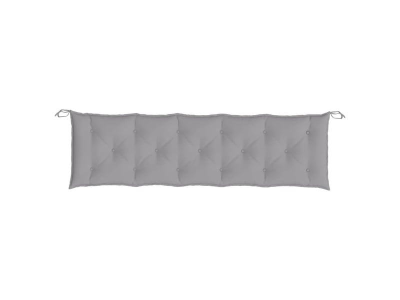  Coussin de banc de jardin, coussin d'assise gris 180x50x7 cm tissu oxford cf52730  - Conforama D
